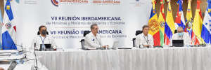 Ministras y ministros de hacienda y economía de Iberoamérica abogan por mayor financiamiento para recuperación económica de la región 